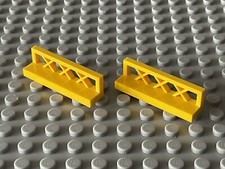 Lego 3633 Gitterzaun Gelb
