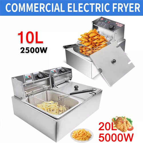 12l öl friteuse - 6/12l, Öl-friteuse