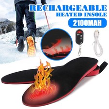 Beheizbare Einlegesohlen mit Fernbedienung USB Beheizte Heizsohlen Schuheinlagen