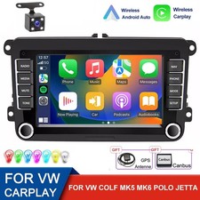 Apple CarPlay Autoradio GPS Für VW GOLF 5 6 Plus Caddy Touran Polo 6R Android 14