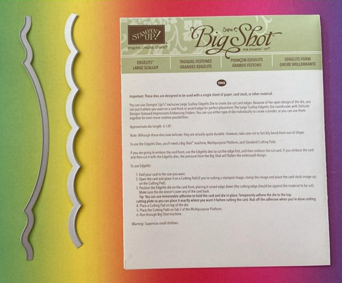 Stampin big shot edgelits - big,