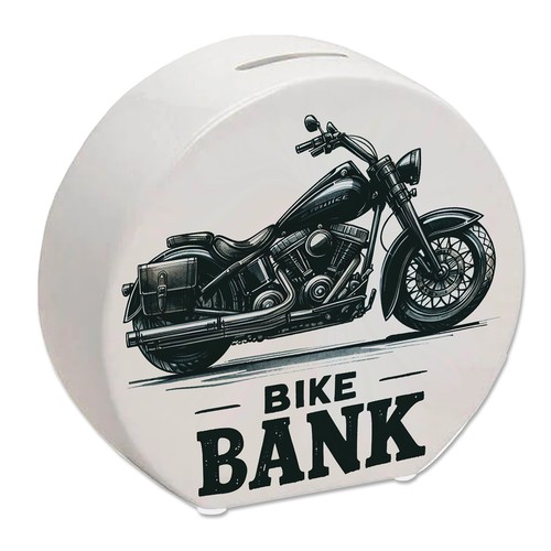 Cruiser motorrad spardose mit - cruiser,