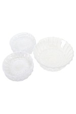 4x Dessertschüssel Glas