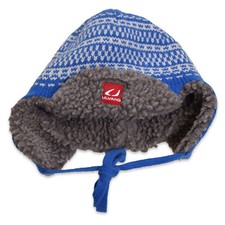 Ulvang Kinder Mütze Kappe Gr.53 100% Merino Wolle Fleece-Futter Winter 86006