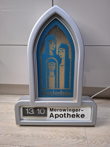 Klosterfrau reklameschild - klosterfrau,