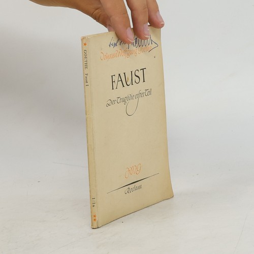 Goethe faust der tragödie - goethe, faust.