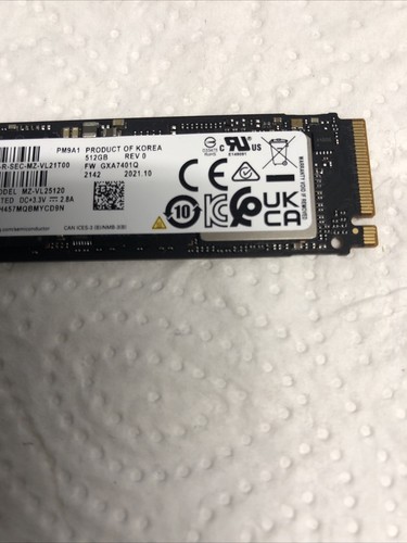 Samsung pm9a1 512gb ssd - samsung, m.2