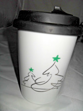 Porzellan Weihnachtstasse  TO GO , handgefertigt, NEU,  Limited Edition