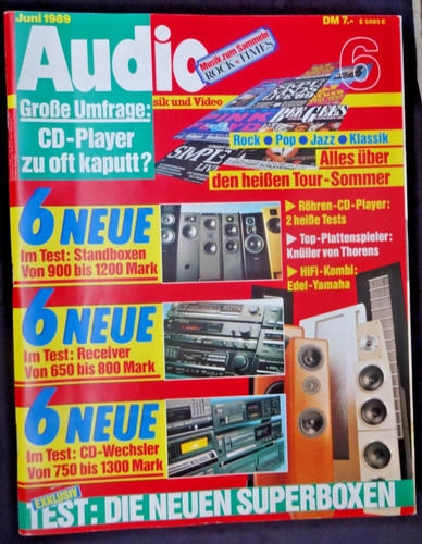 Audio static es 600 - 6/89,static,