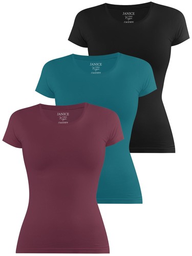Damen shirt basic - 3x,