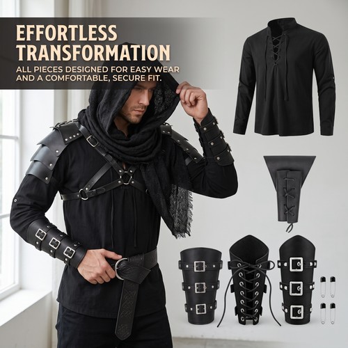 Cosplay wikinger kostüm set - wikinger,