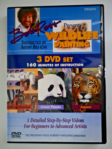 Bob ross wildlife painting - ross,
