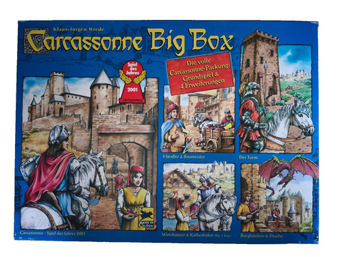 Spiel carcassonne big - carcassonne,