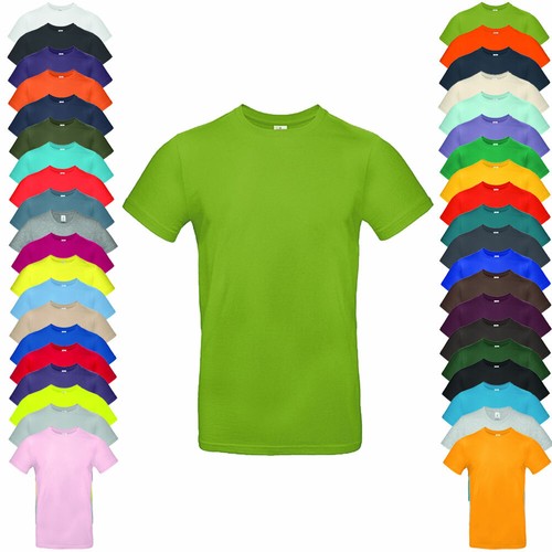 Shirt e190 kurzarm rundhals - #e190,