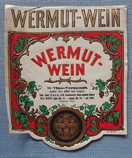 Old Wine Label Sample Label