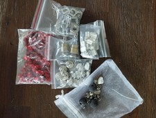 Schmuckherstelung, Perlen, basteln,Metalperlen, Verschlüße