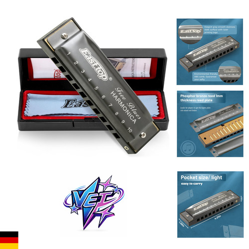 Diatonische mundharmonika blau - diatonische,
