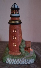 Deko Leuchtturm Keramik für