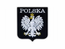 Politur Wappen (Weiß Adler) -