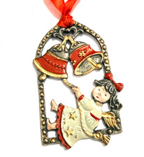 Zinn Christbaumschmuck Engel