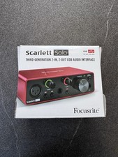 Focusrite Scarlett Solo (3rd