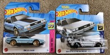 Hot Wheels Back to the future Time Machine DMC DeLorean 