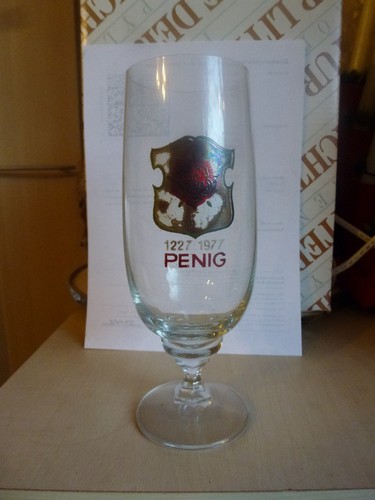 Altes sammler bierglas - sammler, /