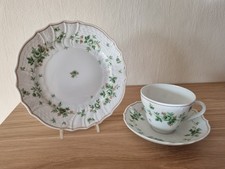 Hutschenreuther, Dresden, Kaffeegedeck, 3-teilig, Dekor Pergola