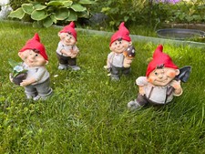 Gartenzwerge 4er Set süße
