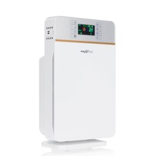 Luftreiniger Luft HEPA Filter Bakterien Aktivkohle Pollen Ionisator Weiß