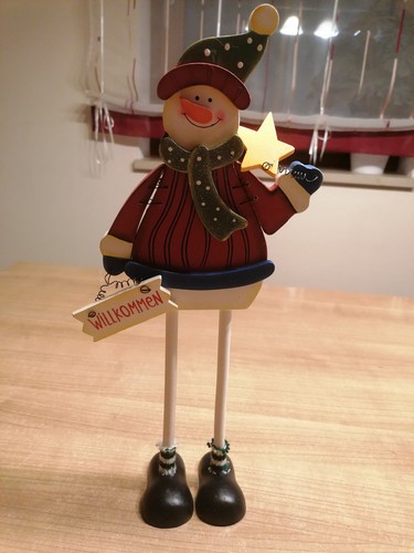 Holz schneemann weihnachten - holz,