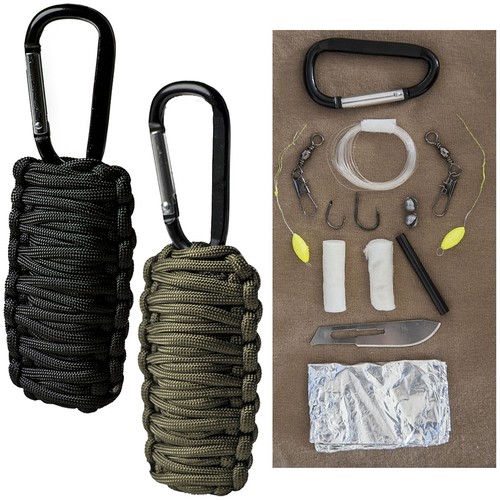 Mil tec paracord survival kit - survival,