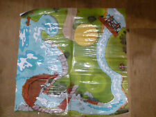 Schlumpf Schleich Folie für Schlümpfe Spielset Schule Spielplan Poster 70 x 70cm