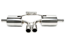 Sportauspuff 2x76mm rund gebördelt für Porsche Boxster Typ 986 2.5+2.7+3.2l