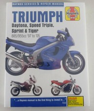 Reparaturanleitung Triumph Daytona, Speed Triple, Sprint, Tiger Bj. 97-05       