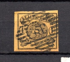 Braunschweig 1853 Freimarke 6