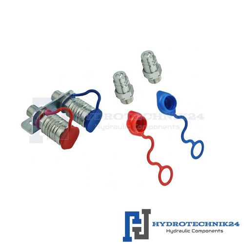 Set halter kupplungsdose - halter, 2x