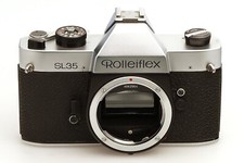 Rollei Spiegelreflex Kamera Rolleiflex SL35 Gehäuse in silber  - defekt !