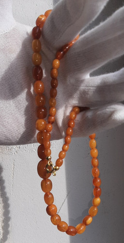 Bernsteinkette real amber - real,