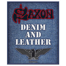 Saxon Patch · Denim and Leather