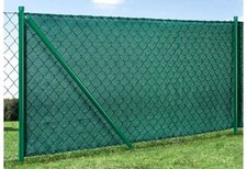 Sichtschutzblende 5 x 1,2 m Grün für Zäune Blende Windschutz Windhager NEU *