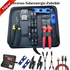 Solarstecker Crimpzange Stecker Buchse Kupplung für PV Kabelverbindung 2,5-6mm²