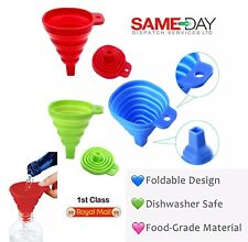 Faltbarer Silikon Trichter