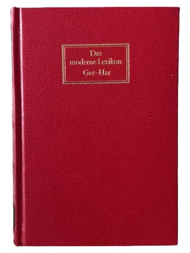 Das moderne lexikon ger - lexikon, ger-har