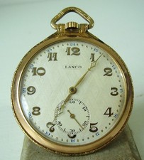 Antike Taschenuhr LANCO