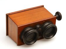 Carl Pfann Zürich Holz Stereo Betrachter Stereobetrachter für Stereo Dias