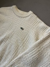 Lacoste Sweater XS Weiß