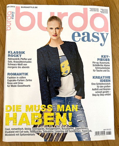 Burda easy ausgabe 2014 - burda, 1/2014