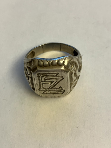 Siegelring 800er feinsilber - siegelring,
