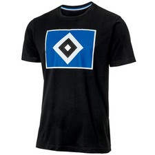 HSV T-Shirt Logo schwarz